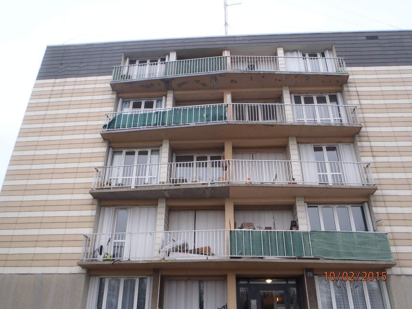 inspection de 75 balcons