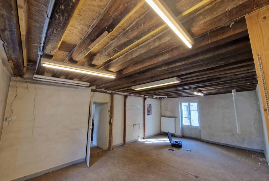 Diagnostic structure plancher